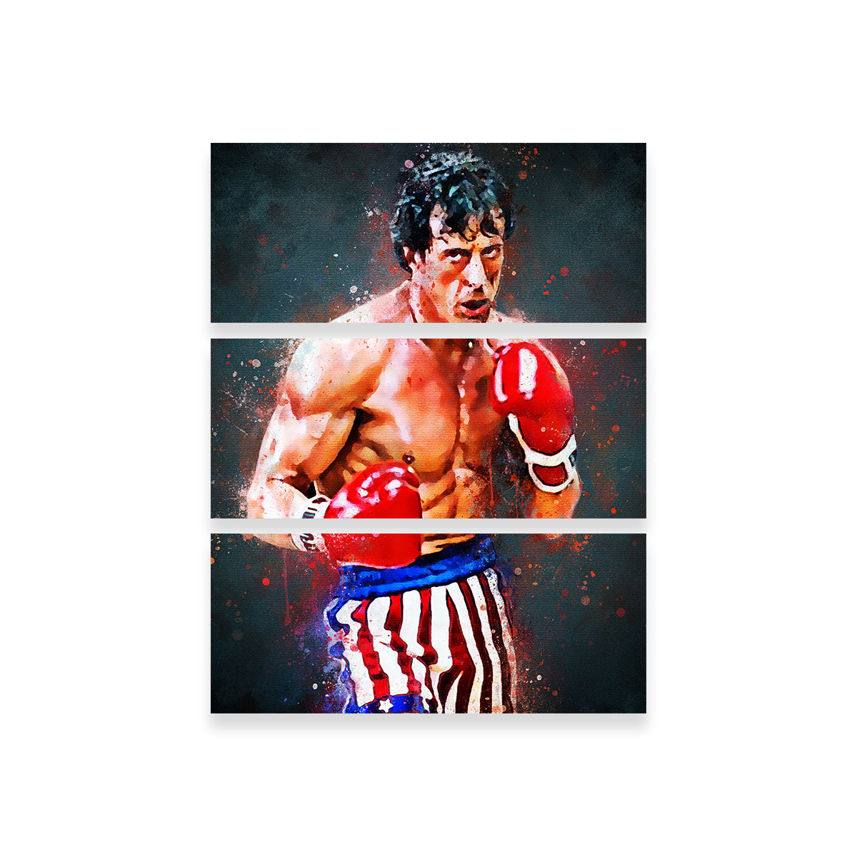 Iconic Rocky Balboa Wall Art - Stunning Decor for Your Space