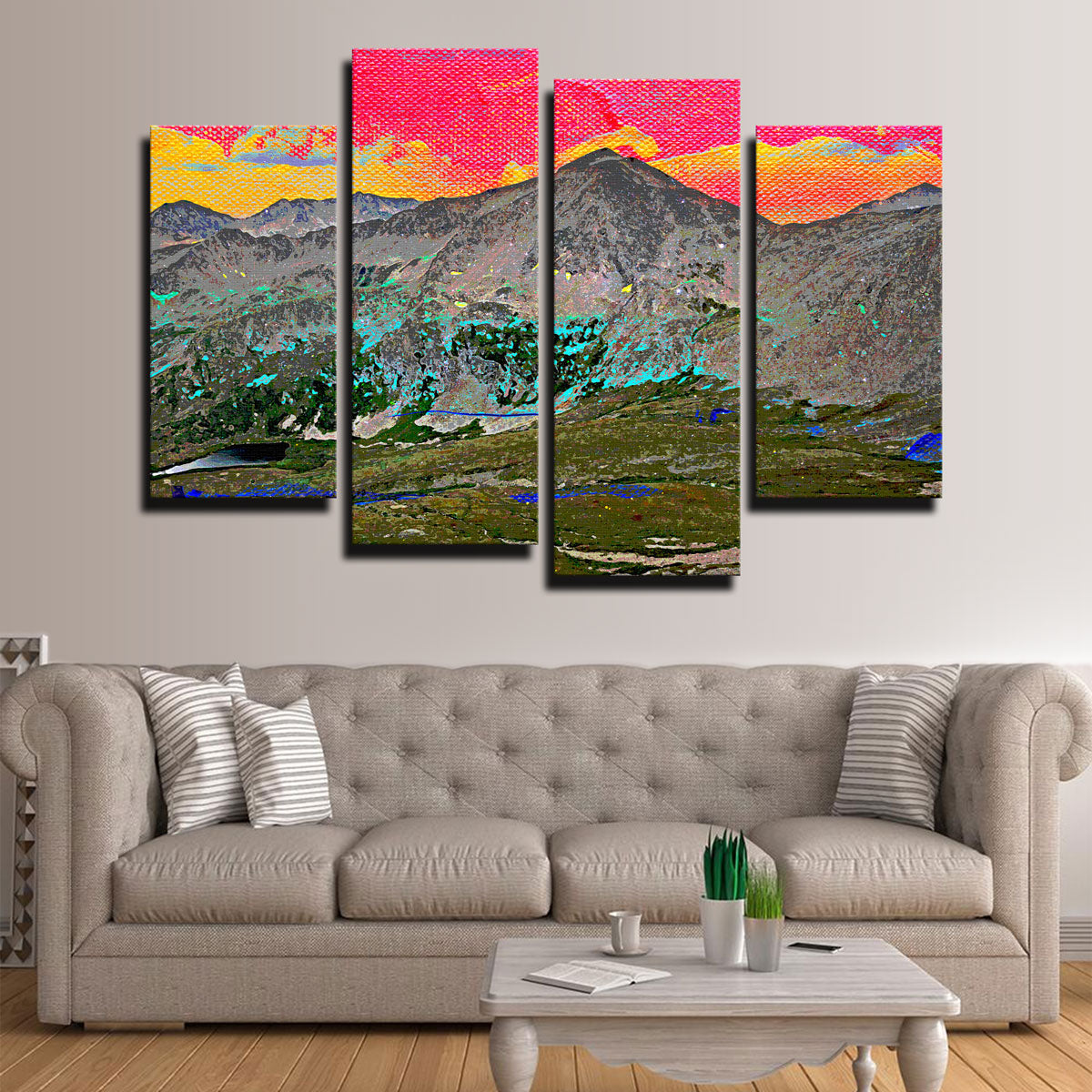 Stunning Abstract Democrat Wall Art for Unique Home Decor