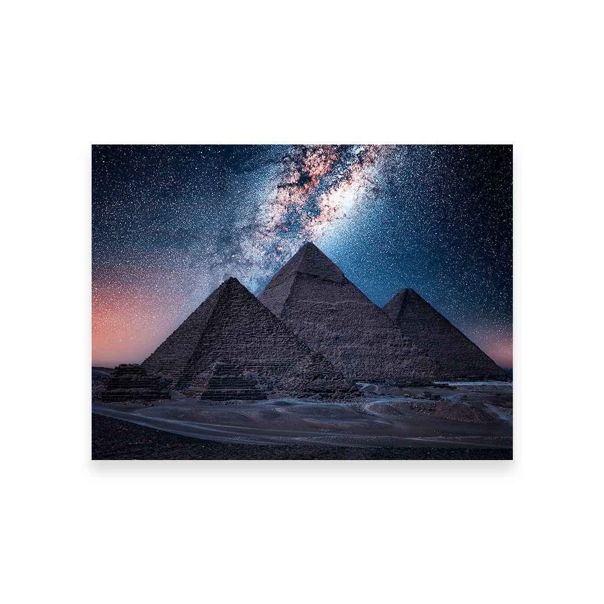 Exquisite Egyptian Night Wall Art by Manjik Pictures