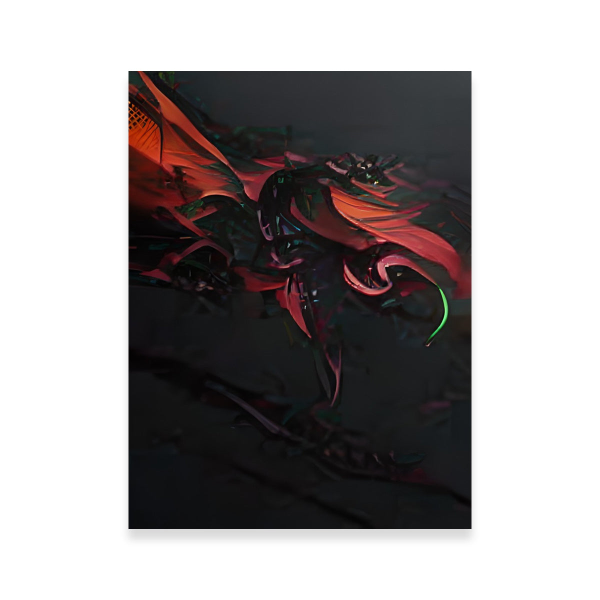 Stunning Dragon Wall Art by Gabriel Ritcey