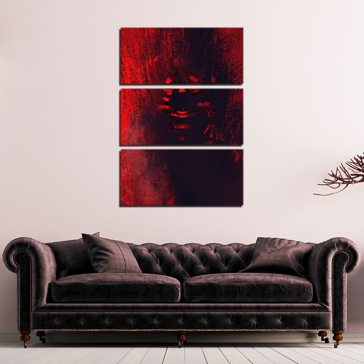 Unique Devil Wall Art by Andy Brackpool
