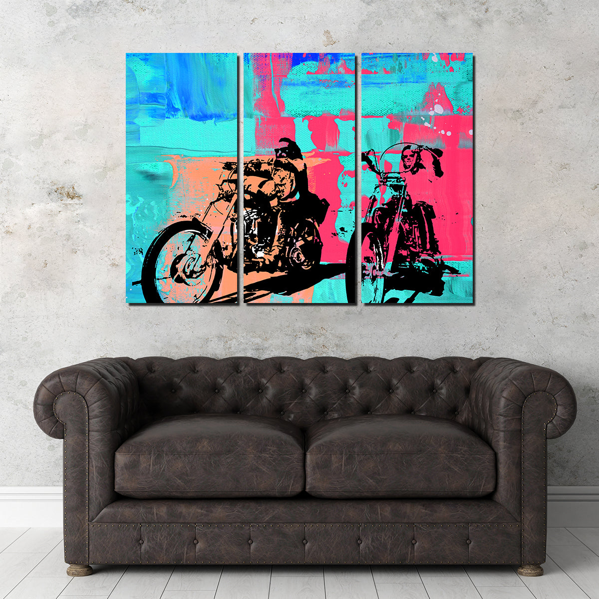 Stunning Easy Rider Wall Art by Stephen Chambers