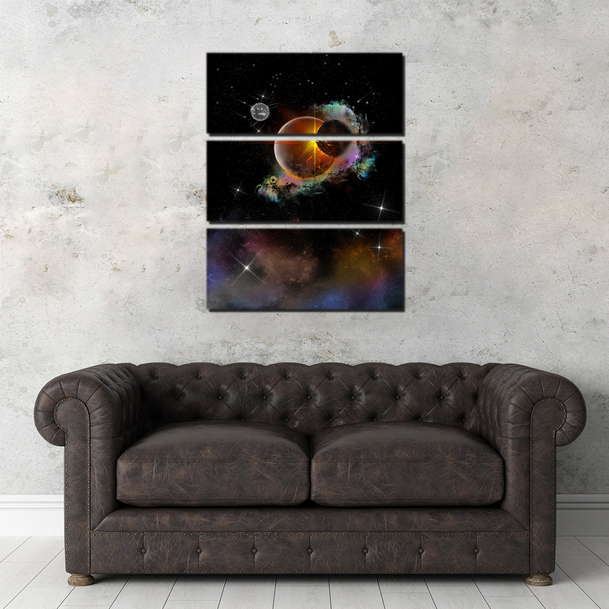 Stunning Collisions Wall Art by JPS Darko Art