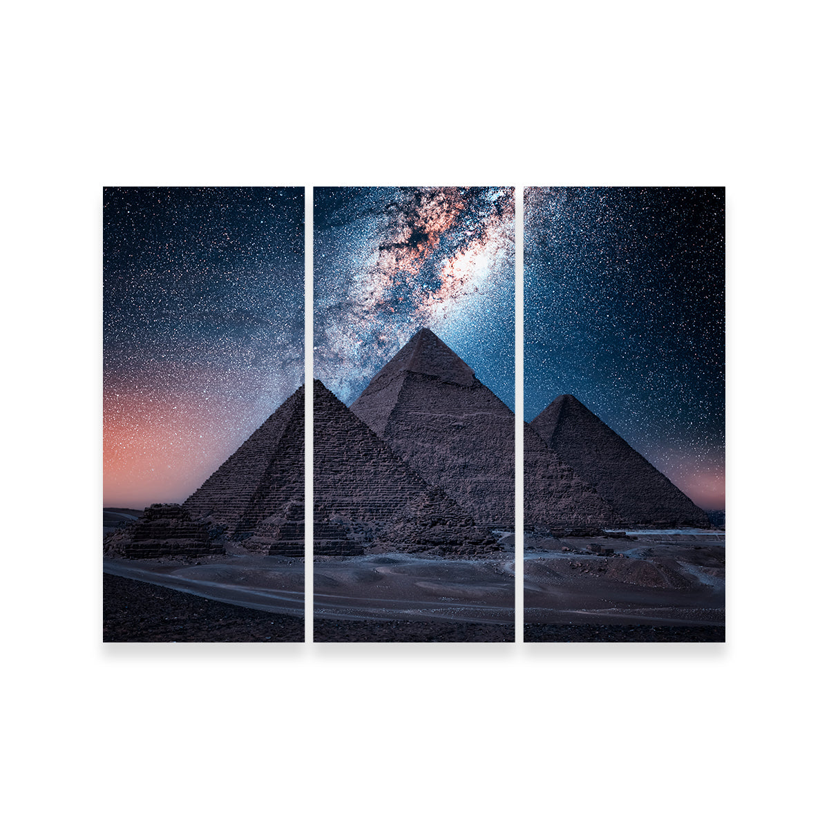 Exquisite Egyptian Night Wall Art by Manjik Pictures