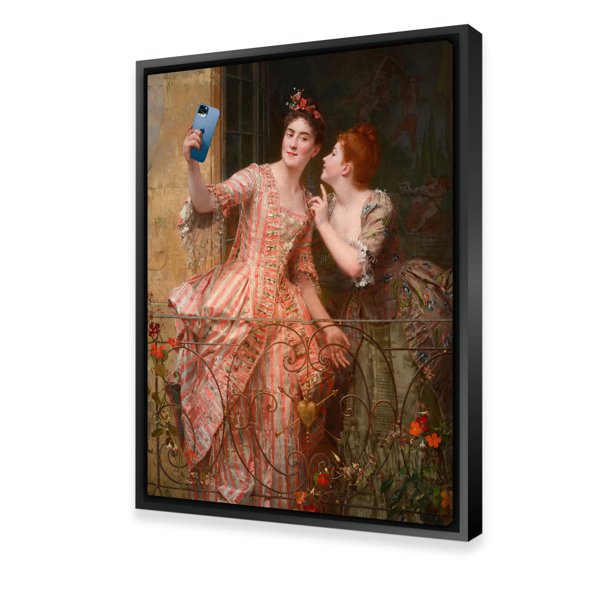 Stunning Royal Selfie Wall Art by Glory Days Studio