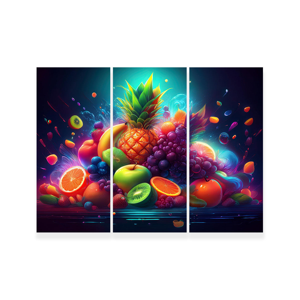 Exquisite Fresh Fruits Wall Art for Stunning Home Decor