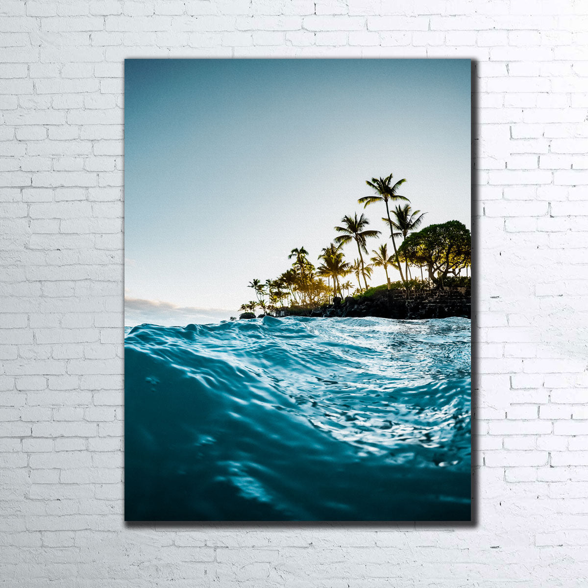 Stunning Blue Morning Wall Art by Lucas Moore