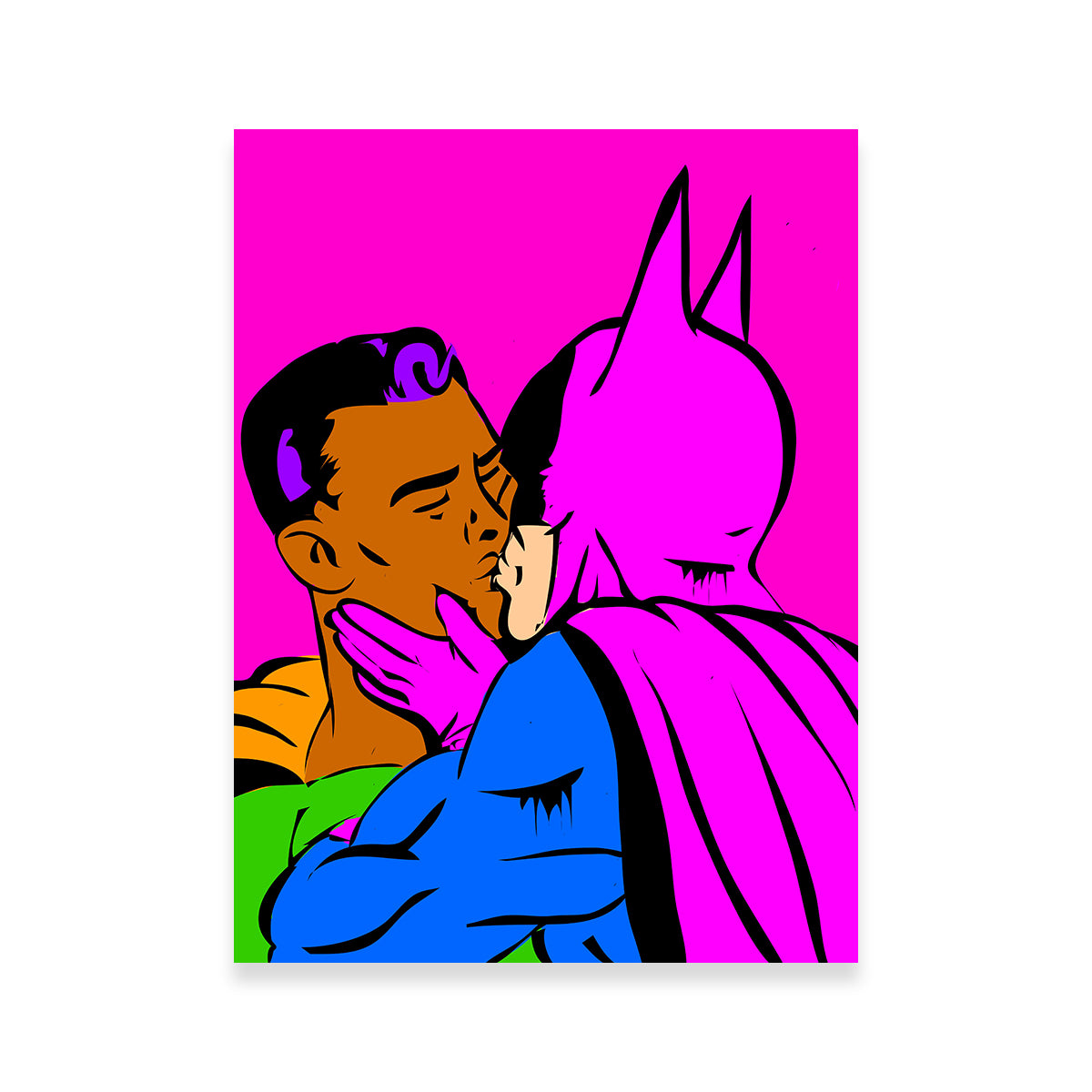 Stunning Gay Batman Superman Wall Art for Your Decor