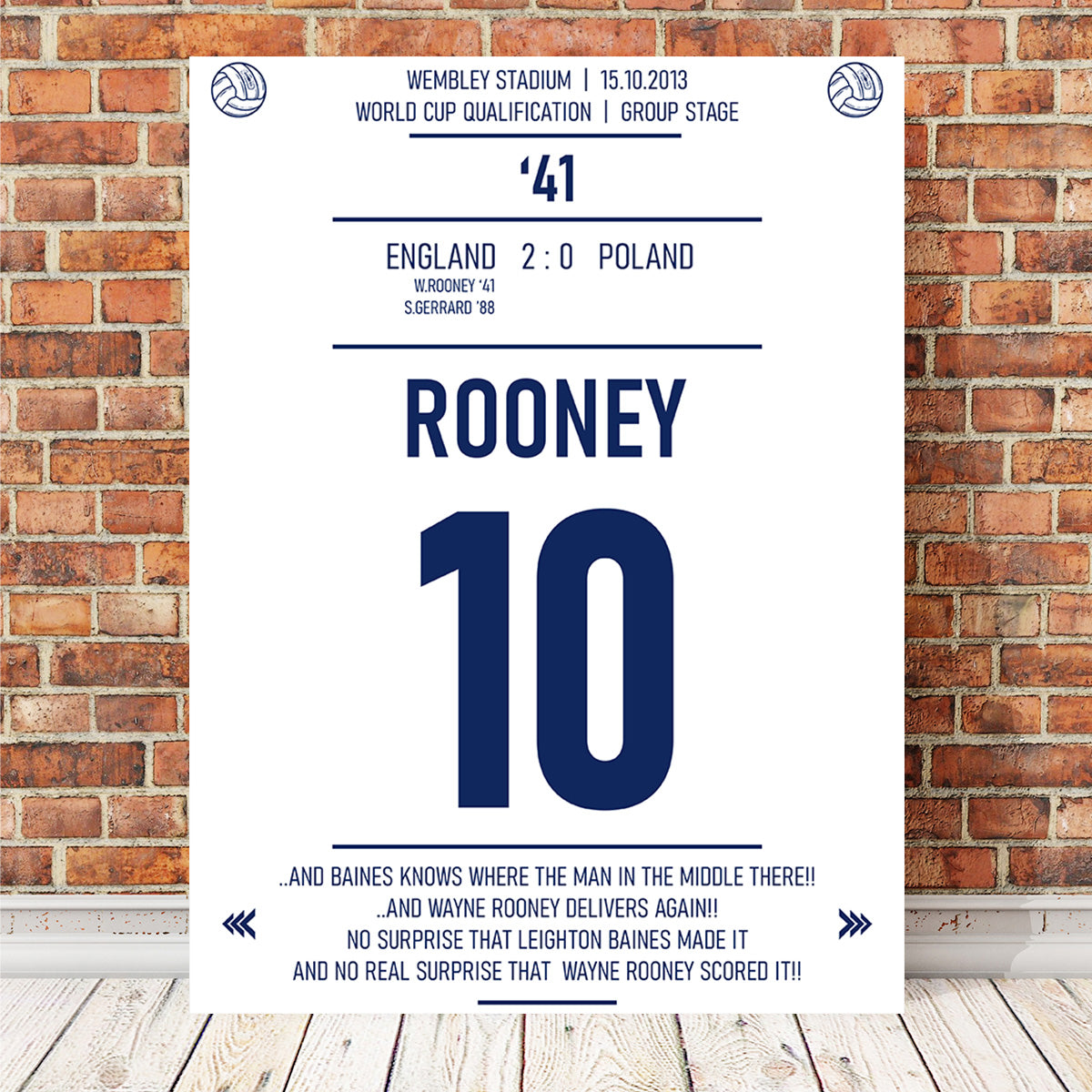 Rooney - High - Quality Hand - Built Art Canvas by George Sorin