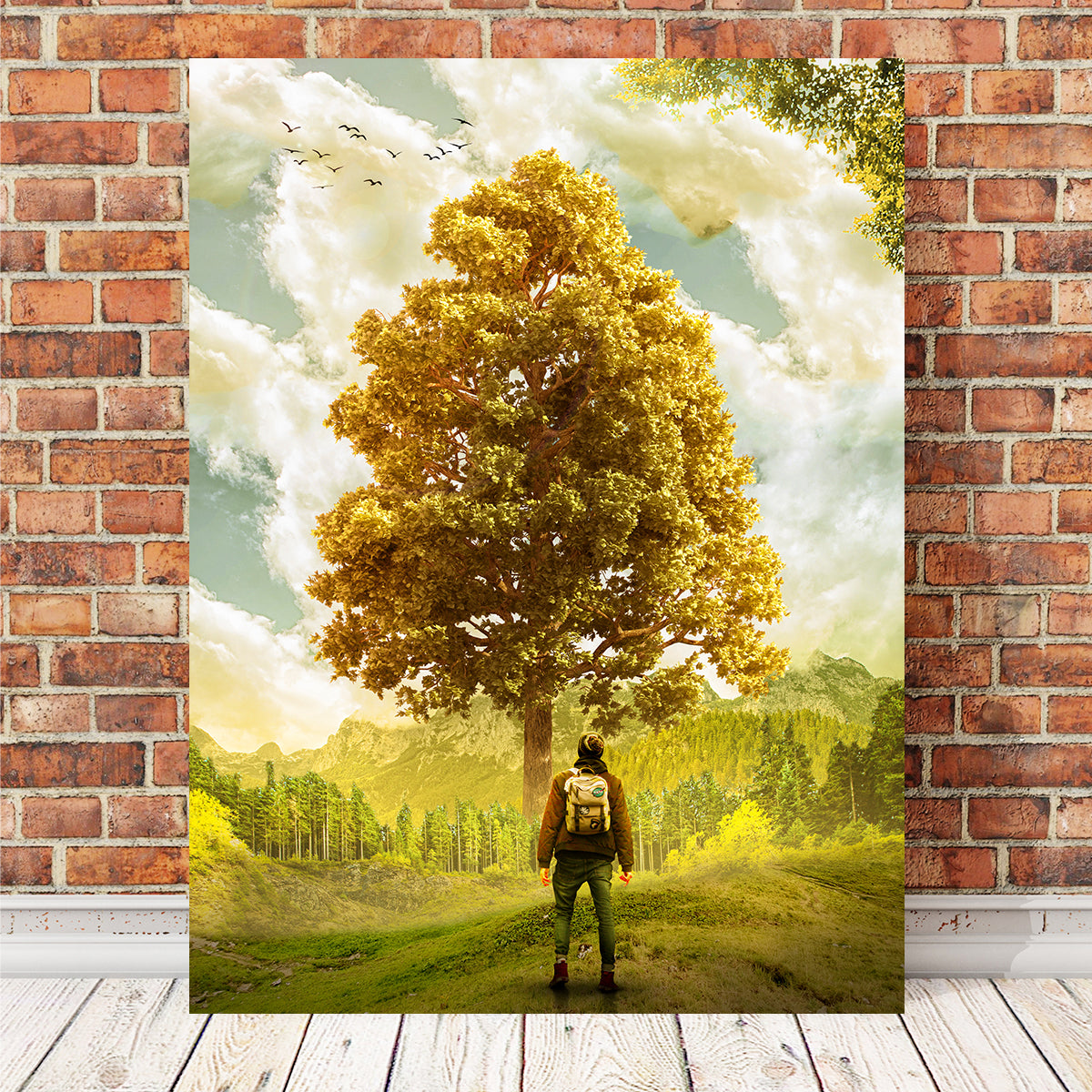 Stunning Elder Man Wall Art by INDOARC