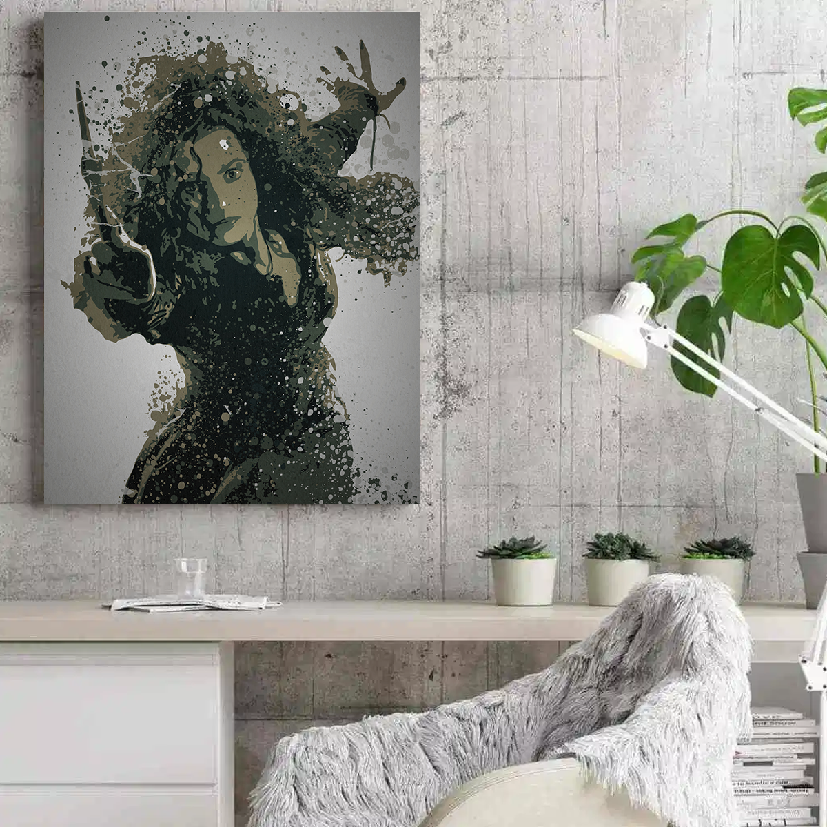 Stunning Death Eater Wall Art for Magical Decor