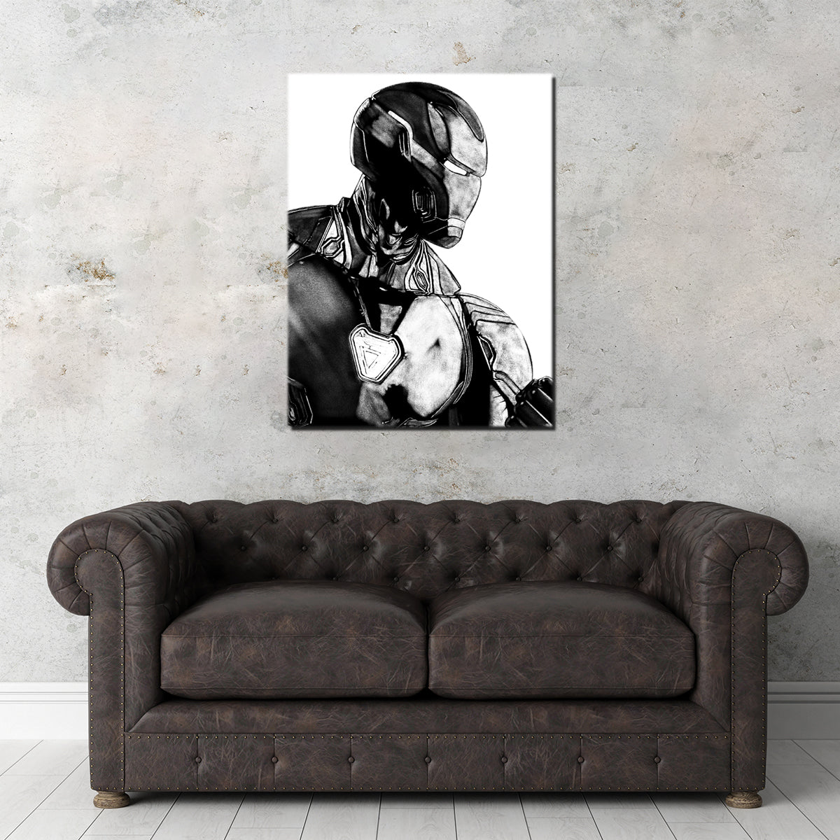 Stunning Iron Man Wall Art by JPS Darko Art