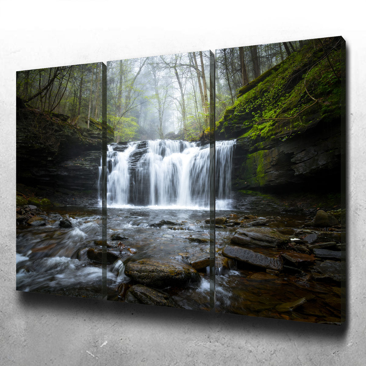 Exquisite Green Serenity Wall Art by Dennis Maida