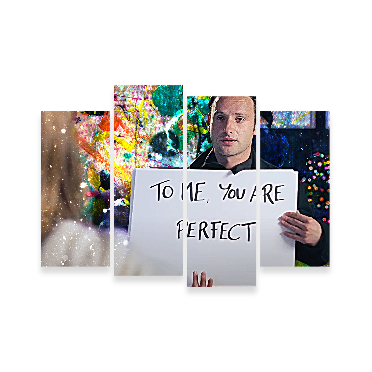 Romantic 'Love Actually' Wall Art for Stunning Home Decor
