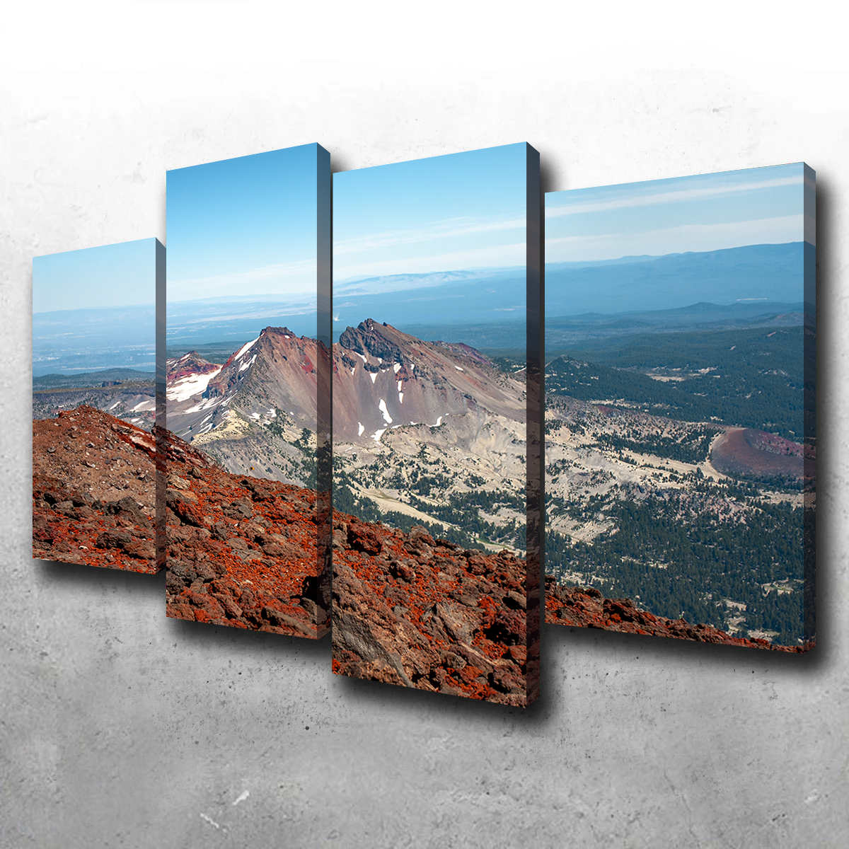 Stunning South Sister Wall Art by Kyle Sherry