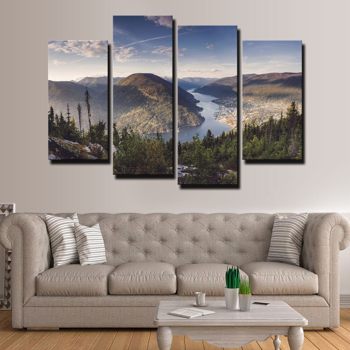 Stunning The Creek Below Wall Art by Mike Cotton