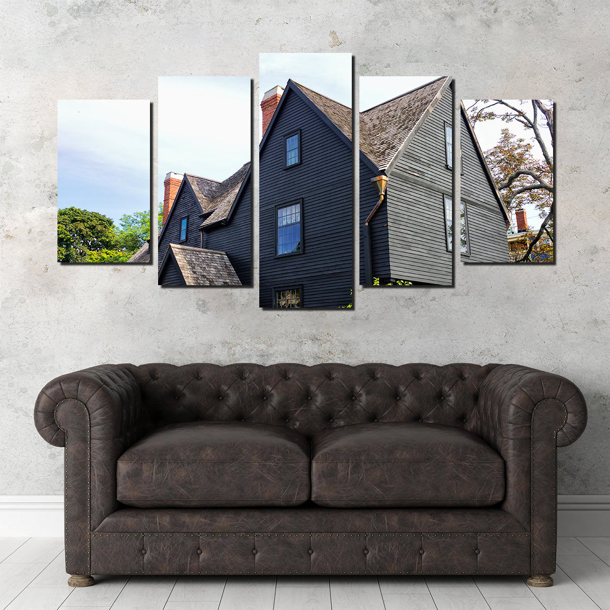 Exquisite The House of the Seven Gables Wall Art for Home Decor