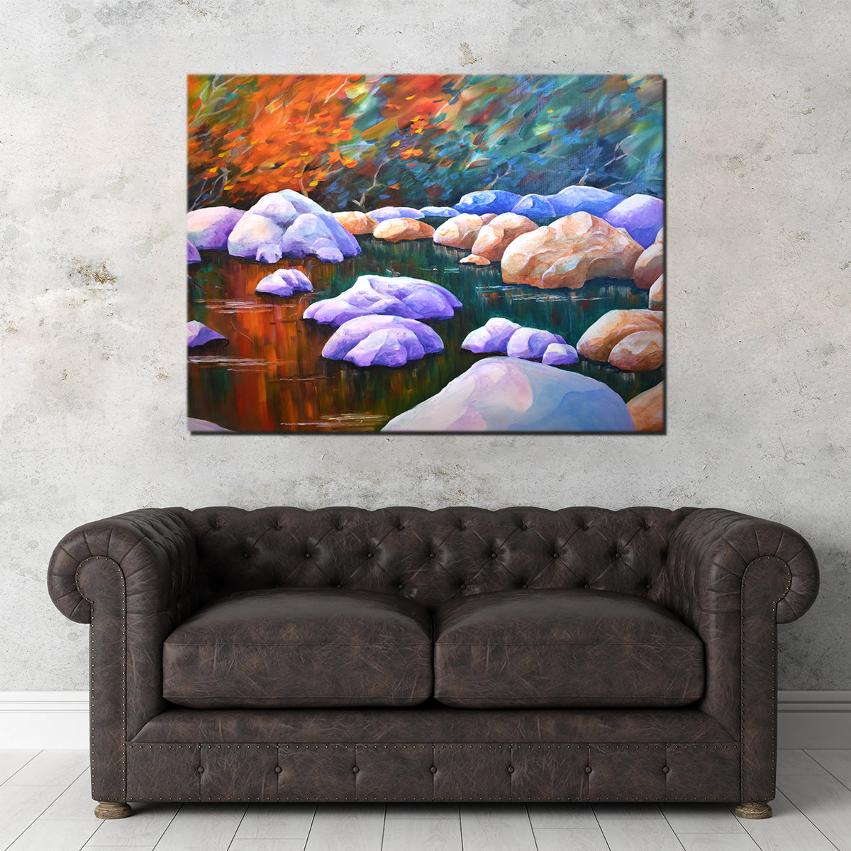 River's Quiet Moment Exquisite Wall Art by Gerry Segismundo
