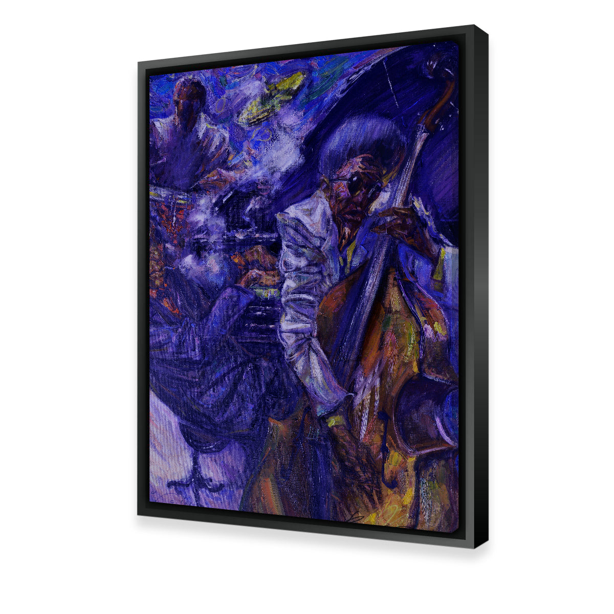 Exquisite Jazz Scene Wall Art for Home Decor
