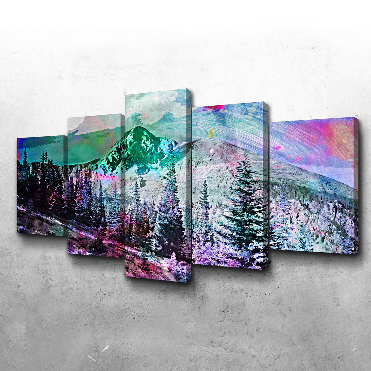Stunning Abstract Holy Cross Wall Art for Home Decor