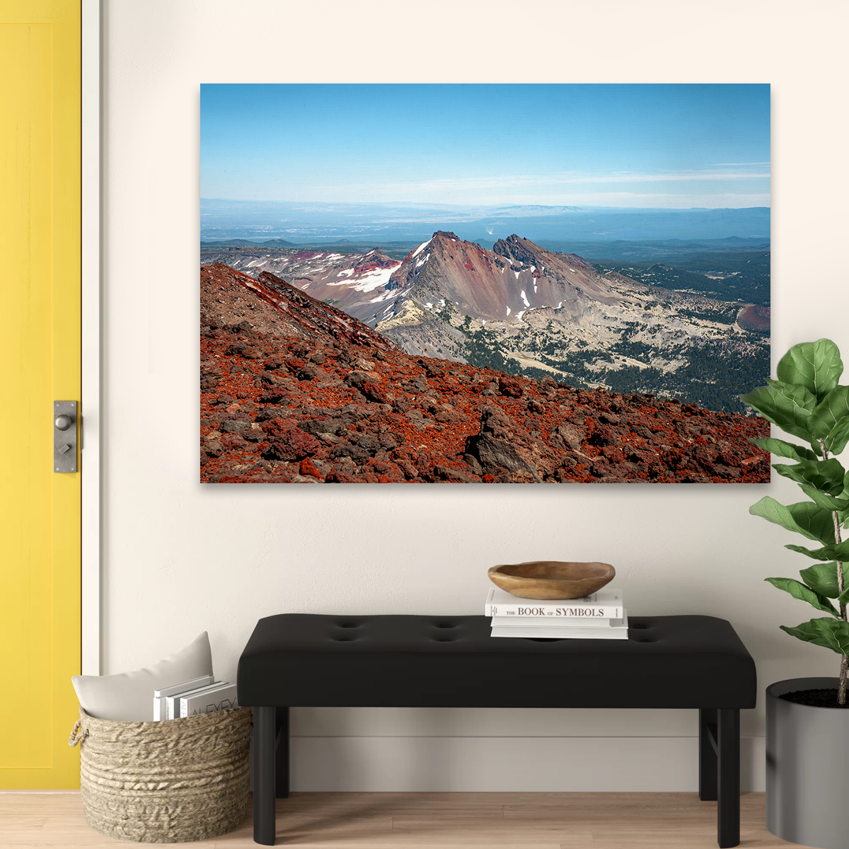 Stunning South Sister Wall Art by Kyle Sherry