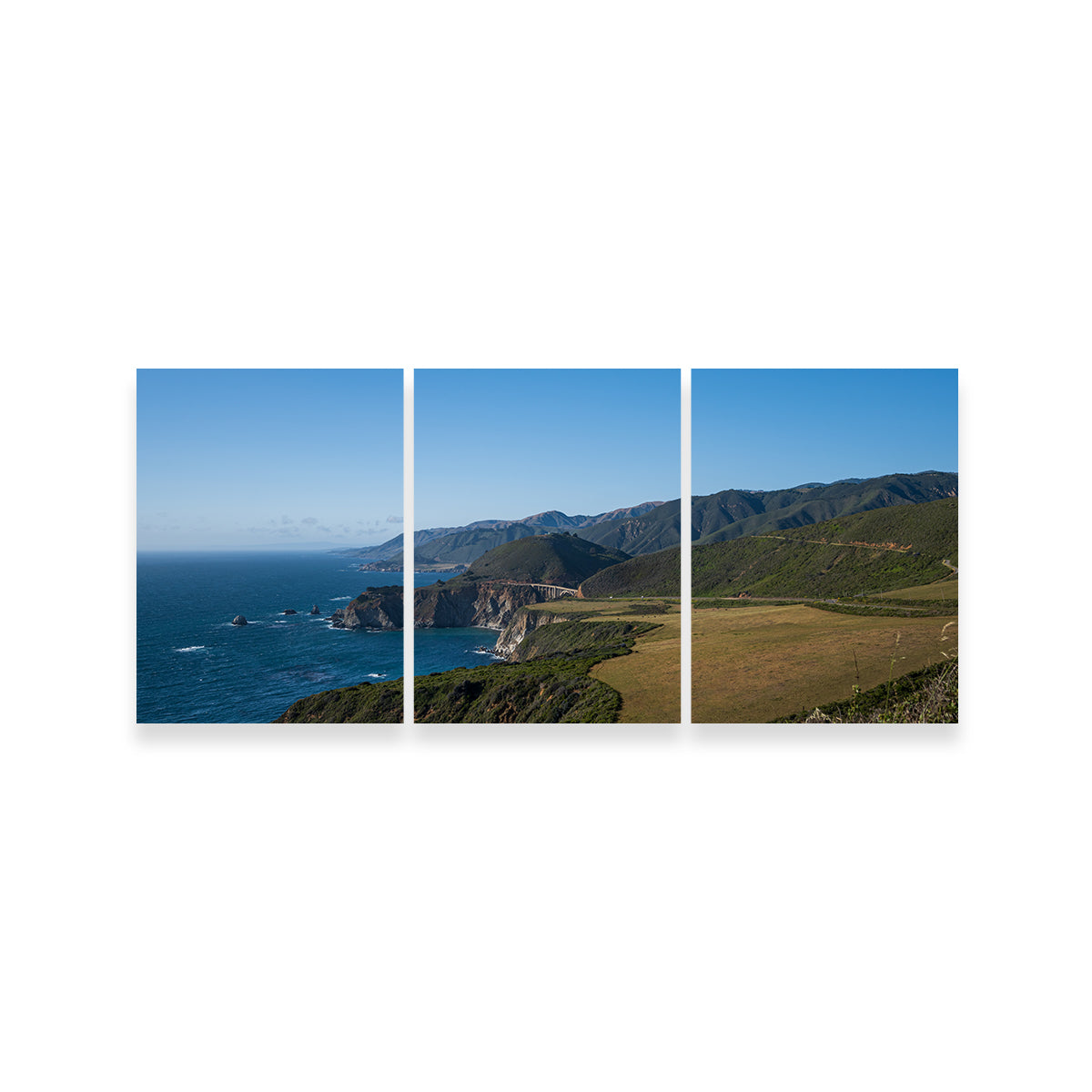 Stunning Pacific Coast Hwy CA Wall Art for Your Home Decor