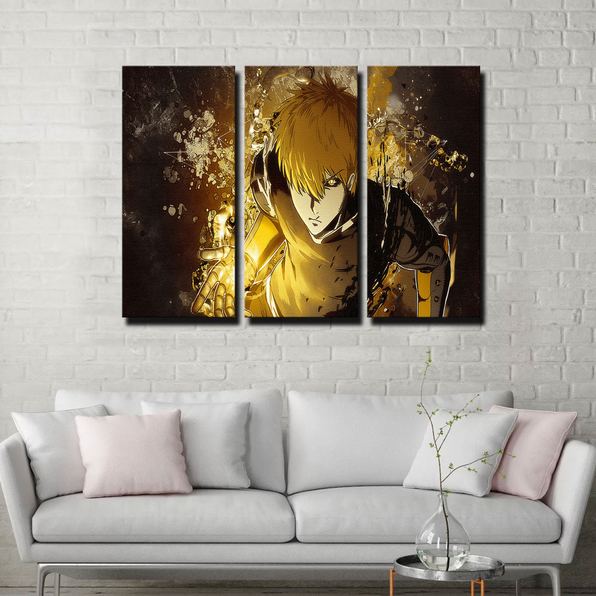 One Punch Man Stunning Wall Art for Anime Fans