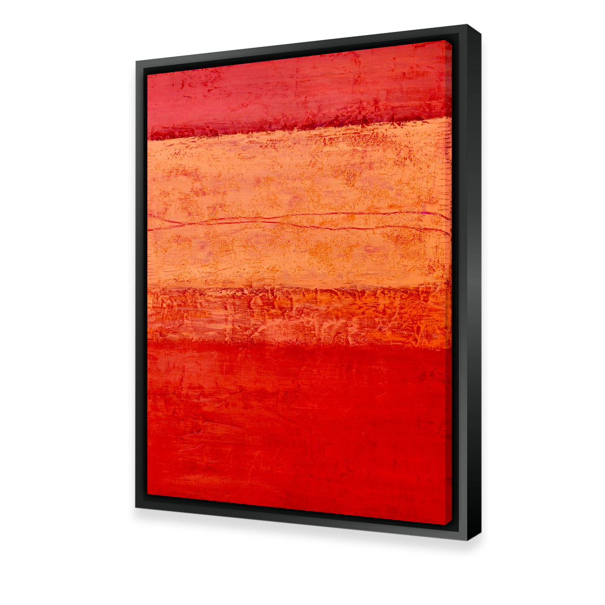 Stunning Orange Cloud Descending Wall Art by Peggy Hinaekian
