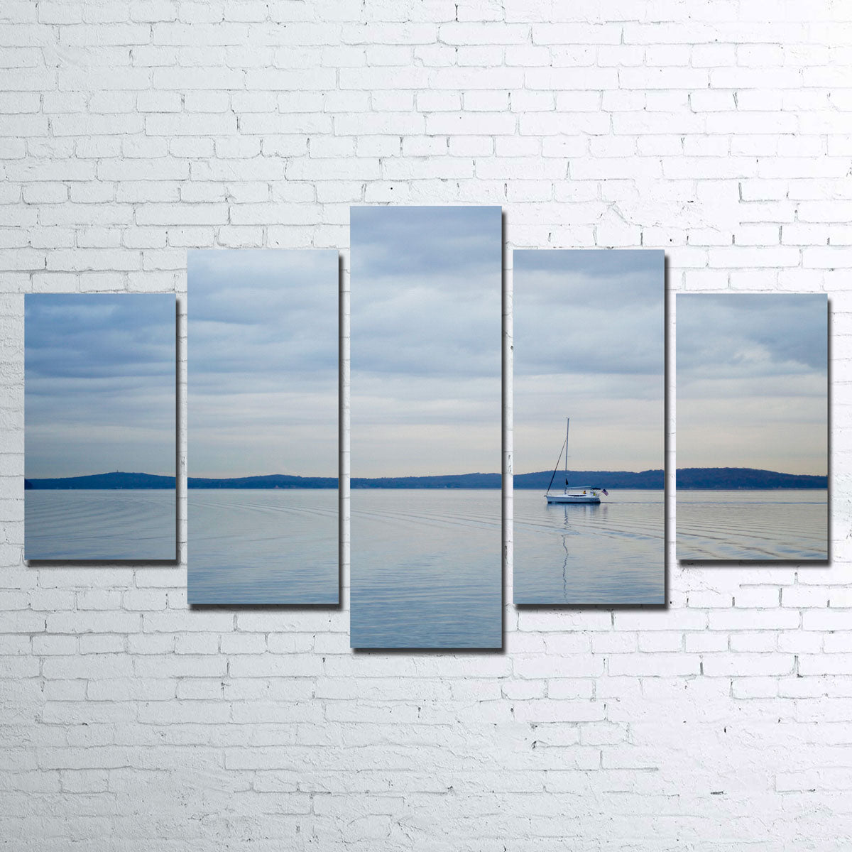 Stunning Blue Light Wall Art by Dennis Maida