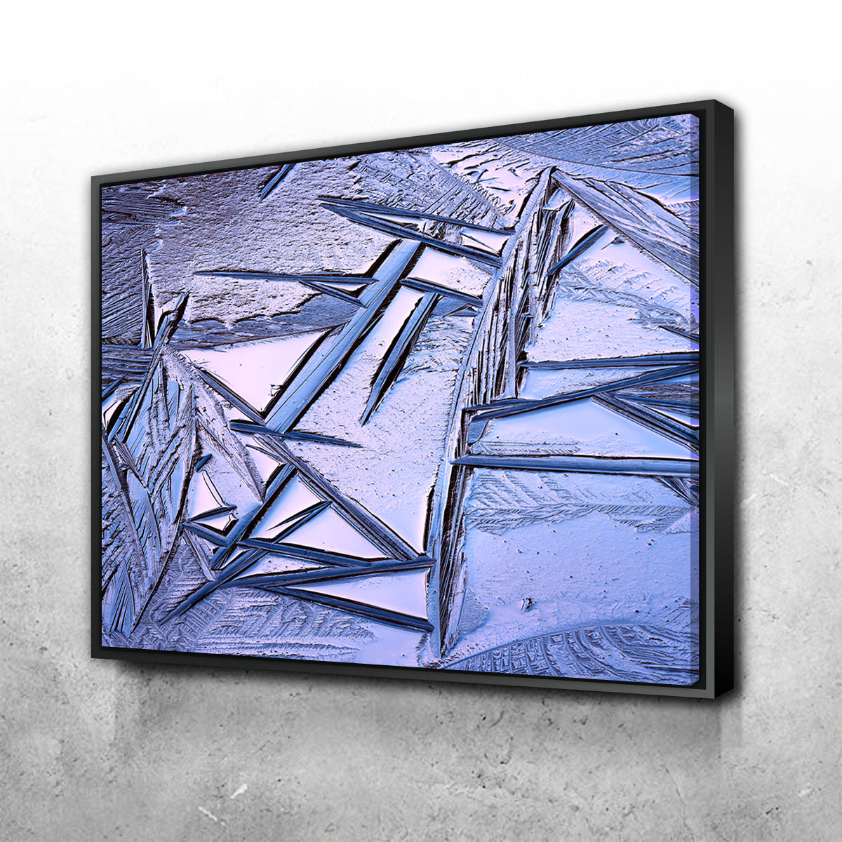 Bog Ice Morning Reflection Stunning Wall Art by Shaun Mayer