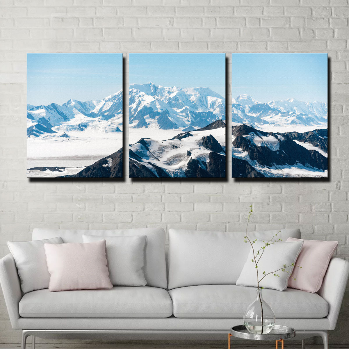 Breathtaking Cold Mountains Wall Art by Lucas Moore