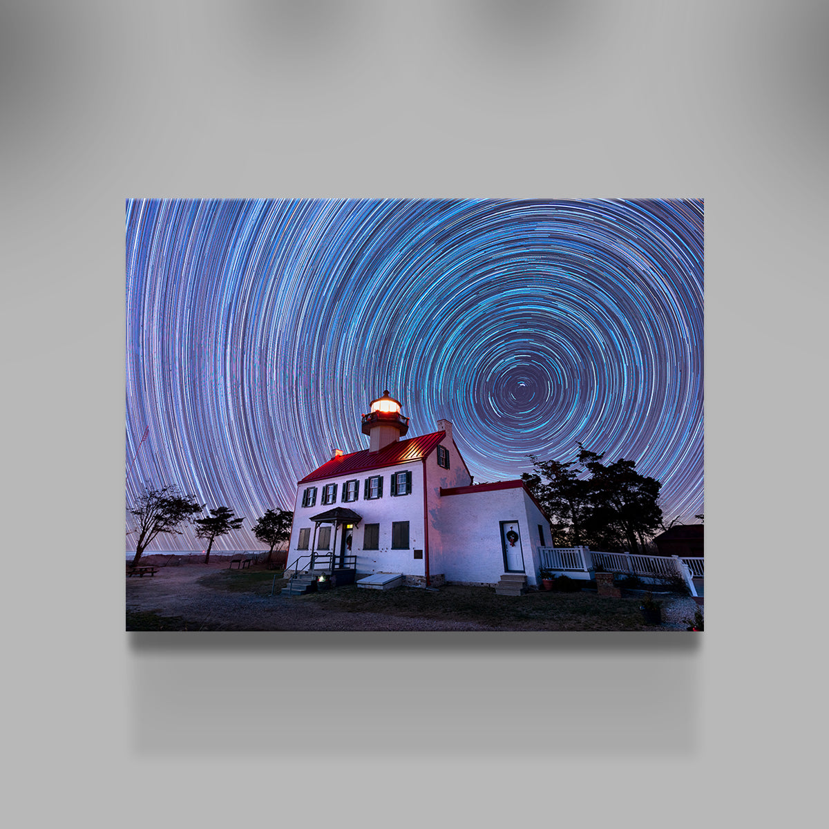 East Point Lighthouse - Stunning Winter Spinnies Wall Art by Shaun Mayer