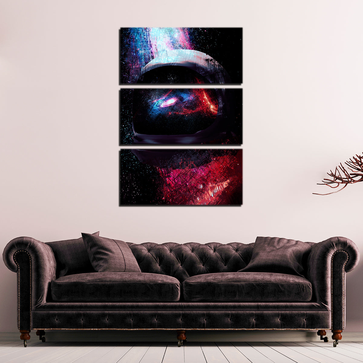 Stunning Galaxy Glow 6 Wall Art for Mesmerizing Decor