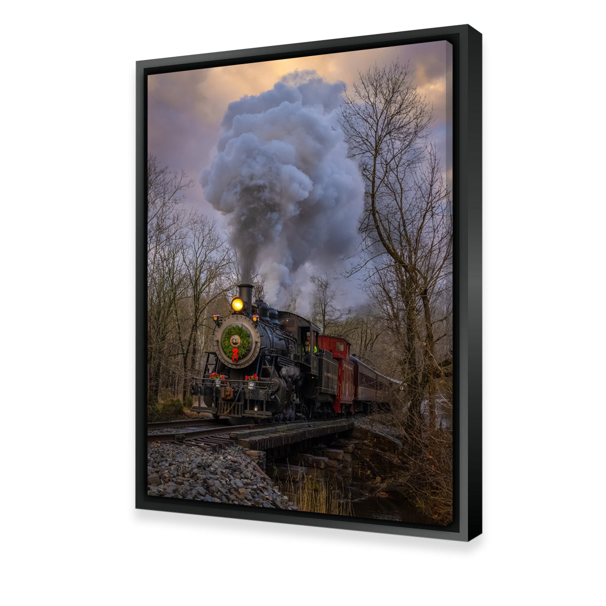 Stunning Steam Engine 40 Wall Art by Dennis Maida