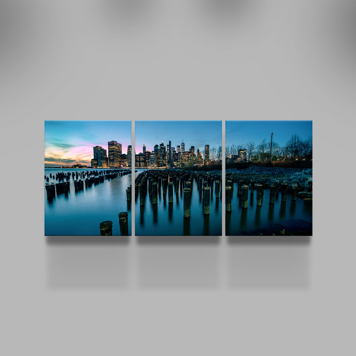 BK Pier Wall Art - Stunning Handmade Canvas Artwork