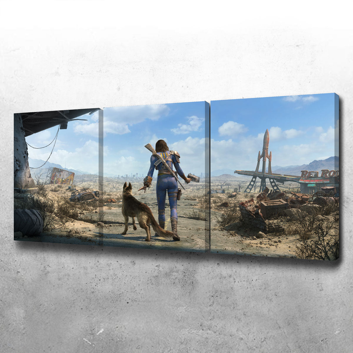 Sole Survivor Fallout Stunning Wall Art for Your Home Decor