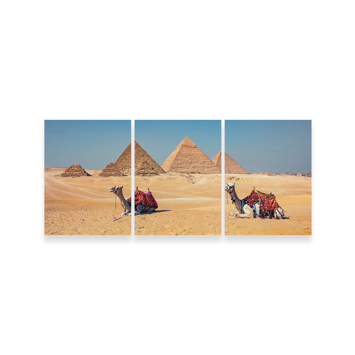 Giza Wall Art - Premium Handmade Canvas Artwork