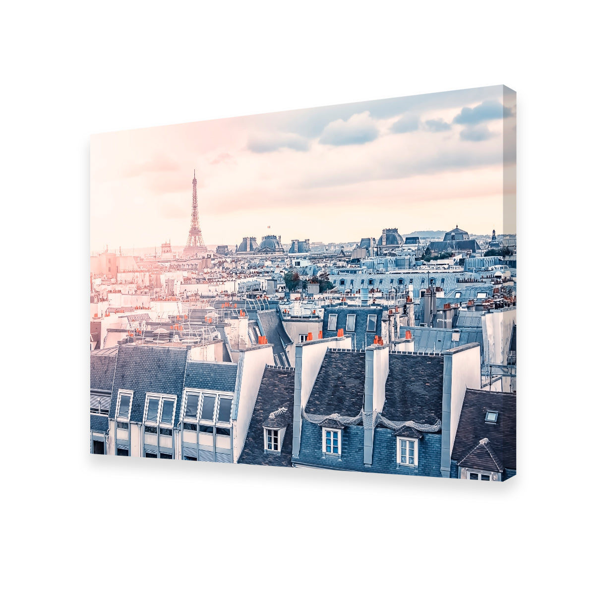 Exquisite Paris Roofs Wall Art for Home Decor
