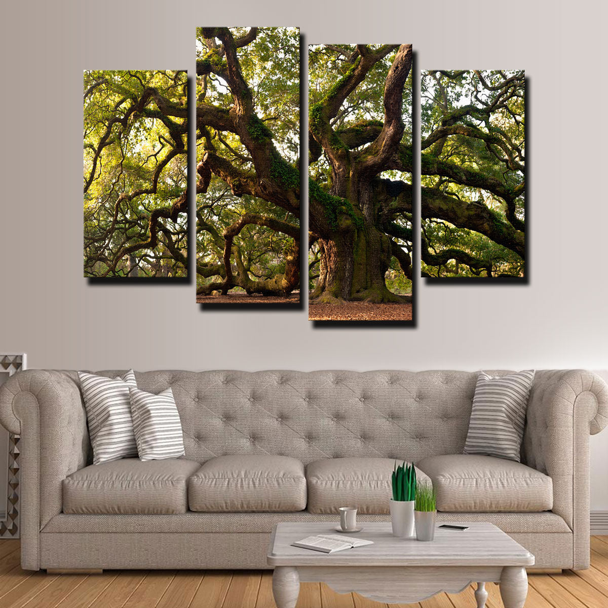 Exquisite Charleston Angel Oak Wall Art for Stunning Home Decor