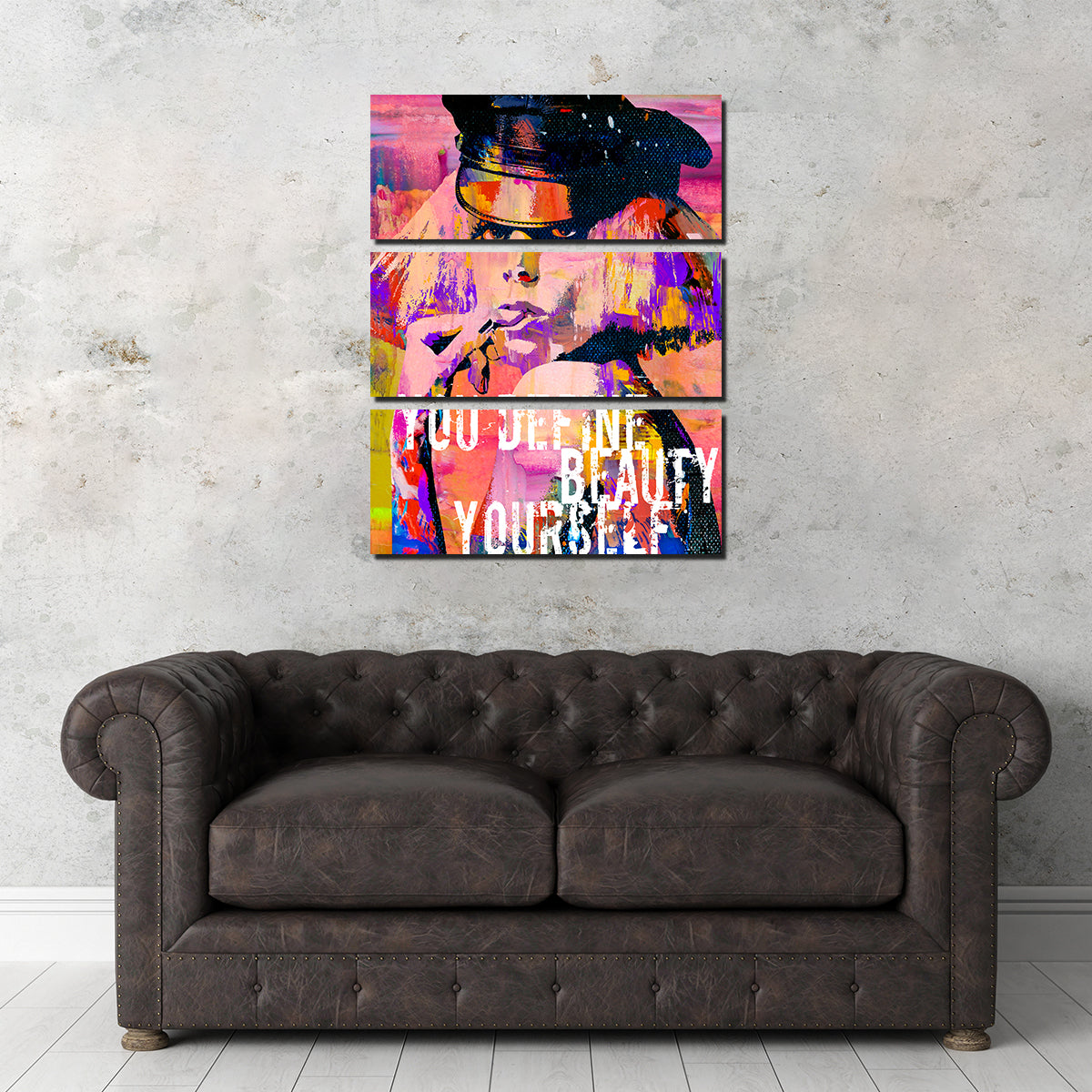 Gaga Wall Art by Stephen Chambers - Premium Museum Quality Canvas Print