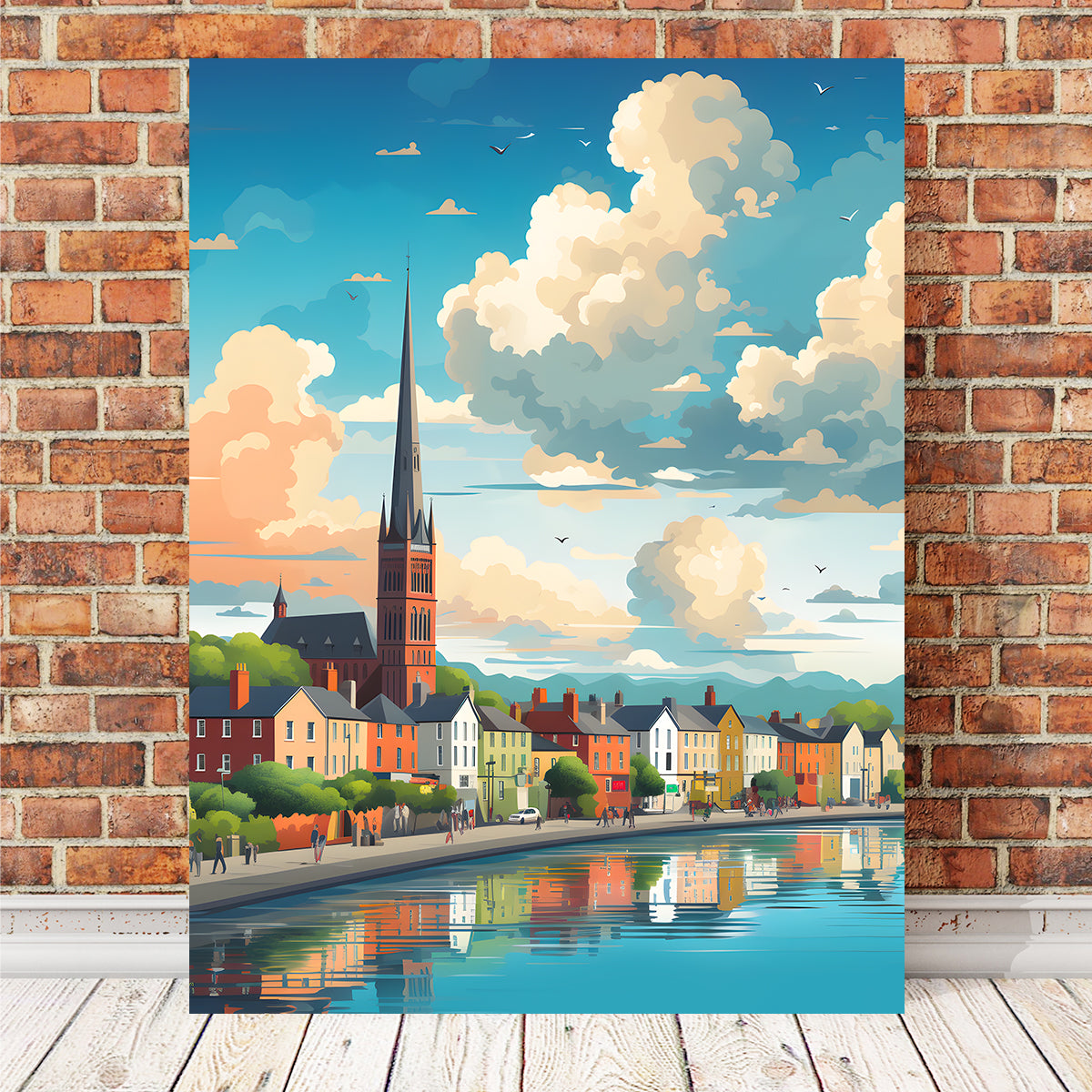 Exquisite Ireland - Cork Wall Art by Valth Graphics