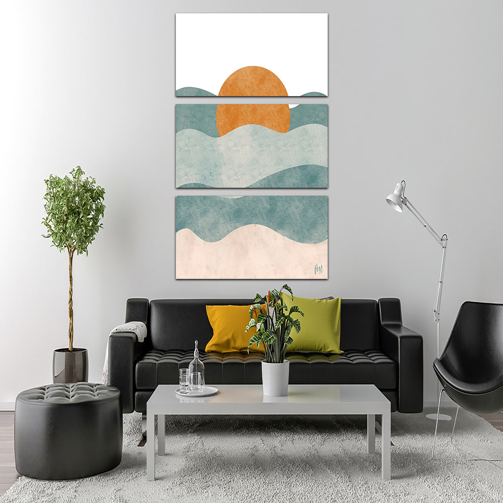 Catch the Wave of Life Wall Art - Stunning Canvas Decor