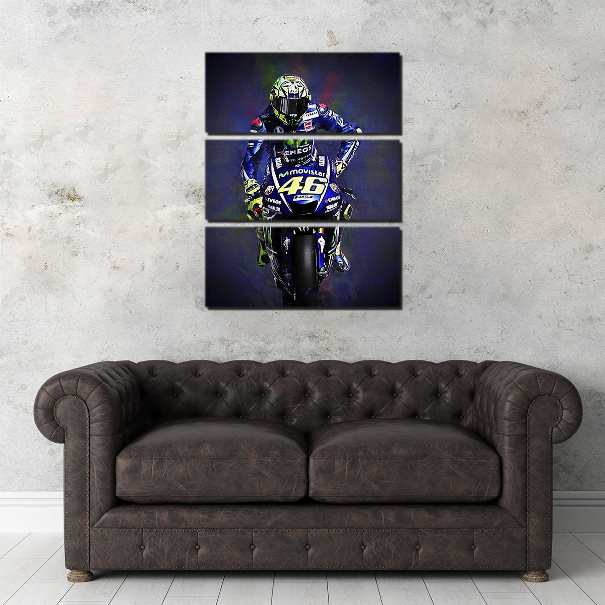 The Legendary Racer Wall Art - Museum-Quality Canvas for Racing Enthusiasts