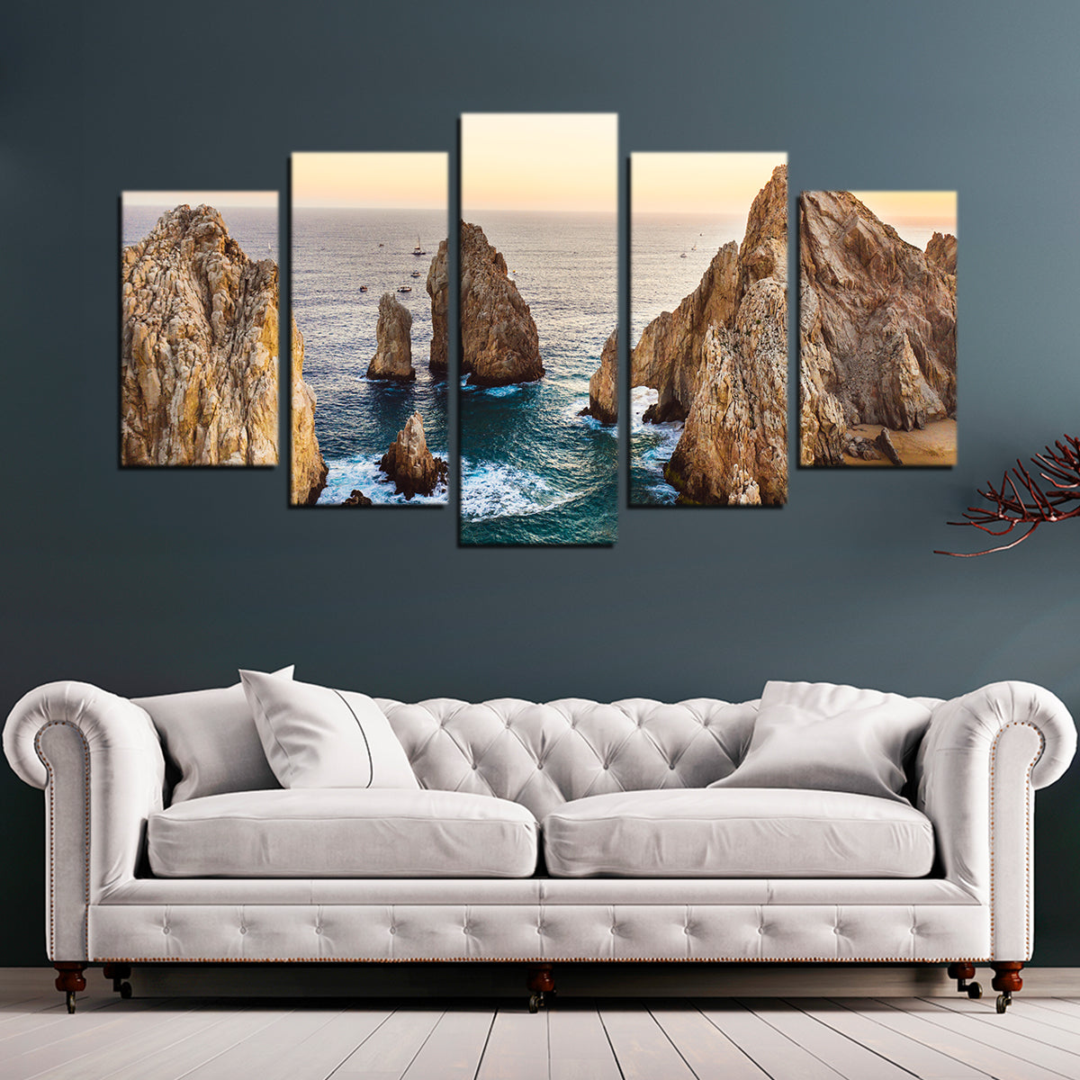 Exquisite Lover's Beach Cabo Wall Art by Irish Crow