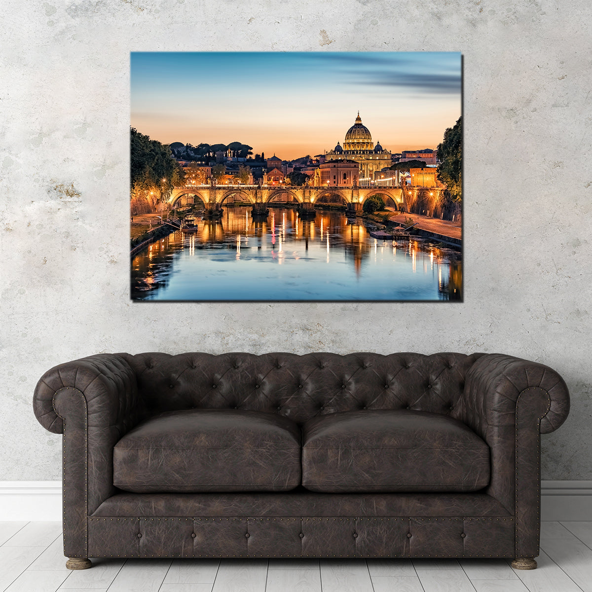 Stunning Rome Sunset Wall Art for Your Home Decor