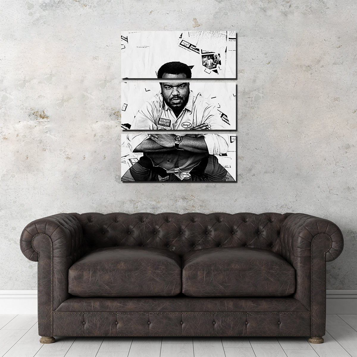 Stunning Darryl Grayscale Wall Art for Home Decor