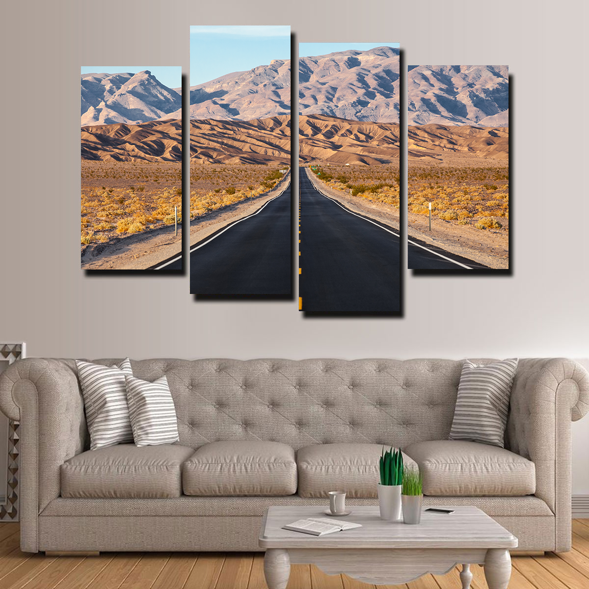 Stunning Road to Death Valley National Park Wall Art for Your Home Decor