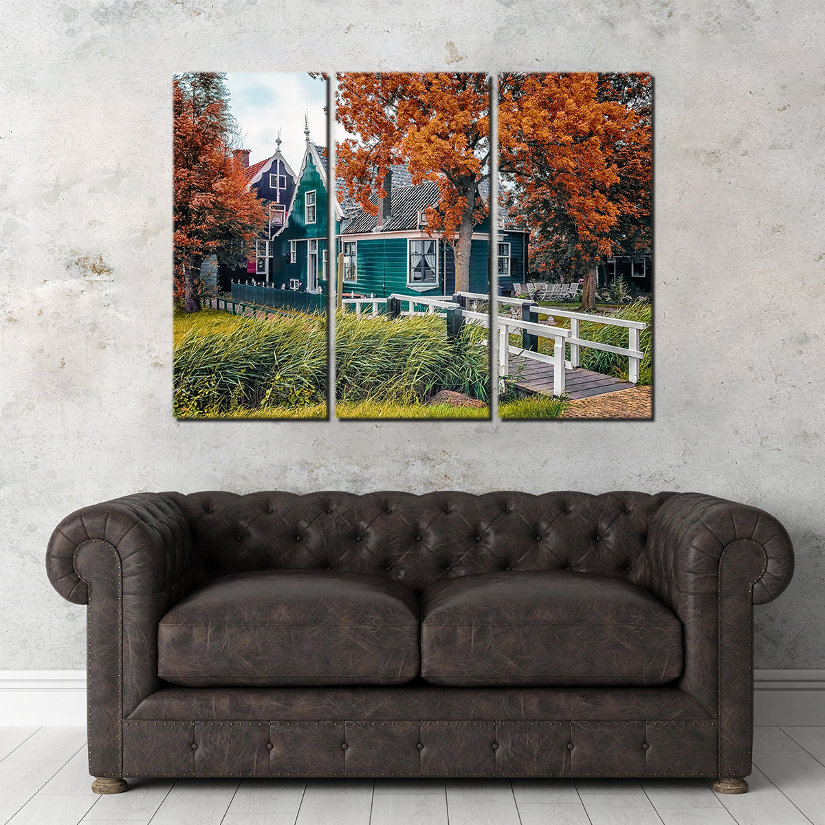 Exquisite Dutch Countryside Wall Art by Manjik Pictures