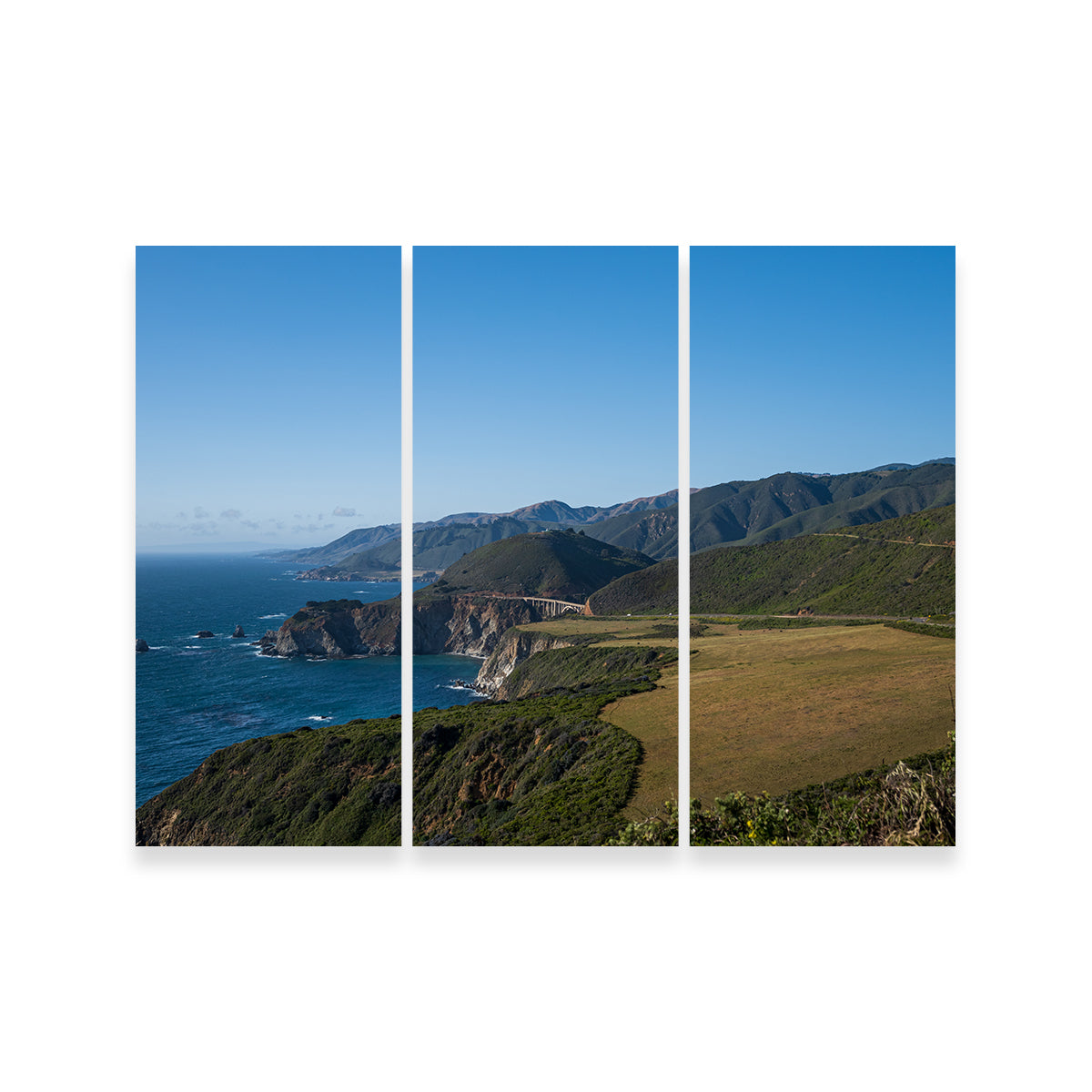 Stunning Pacific Coast Hwy CA Wall Art for Your Home Decor