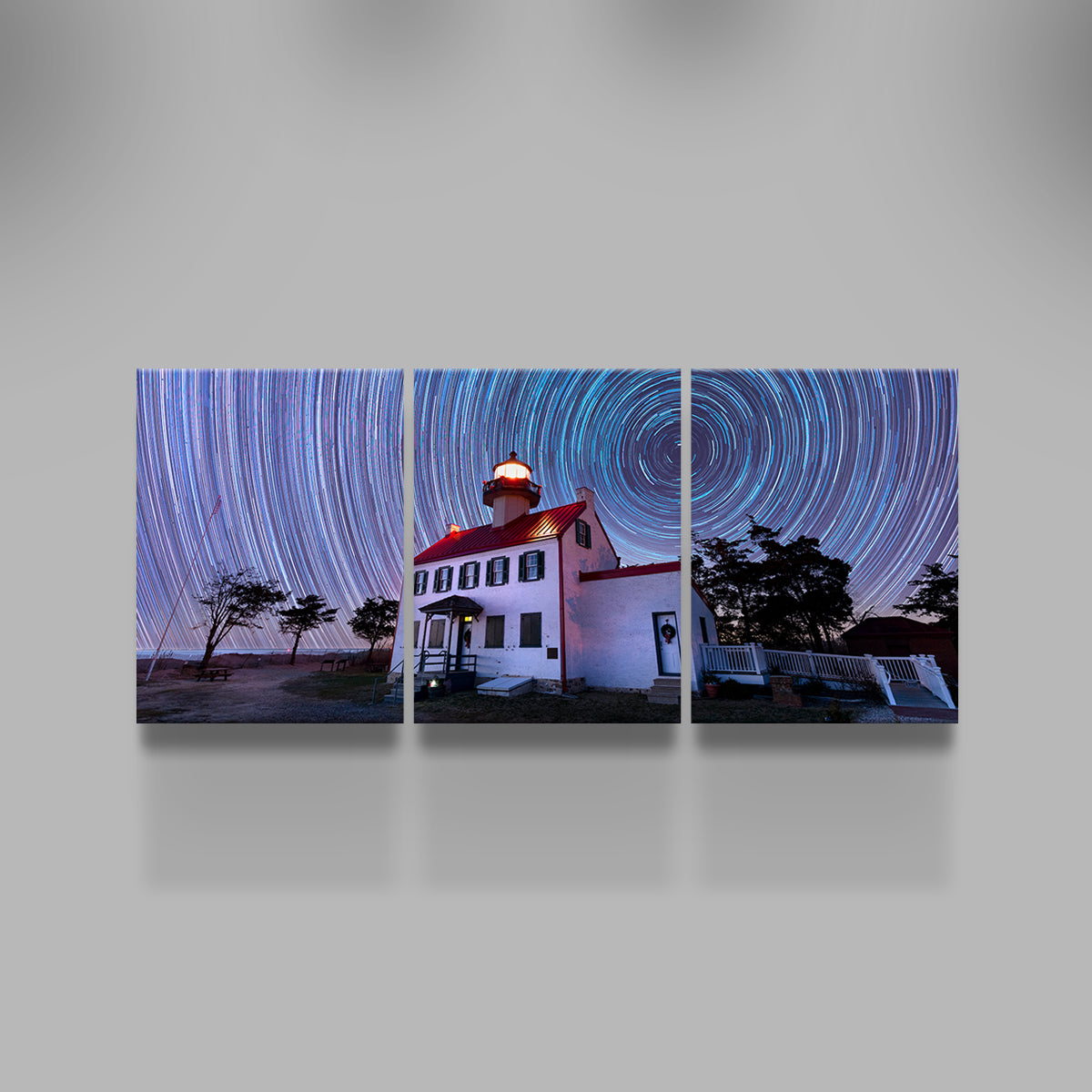 East Point Lighthouse - Stunning Winter Spinnies Wall Art by Shaun Mayer